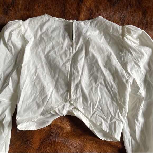 Reformation Derek long sleeve crop top - Picture 14 of 15